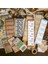 No.10 Stili 30 Yaprak Retro Antika Fatura Serisi Bloknot Mesaj Notları Dekoratif Vintage Not Defteri Not Kağıdı Not Kırtasiye Ofis Malzemeleri (Yurt Dışından) 2