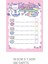 No.6 Stili 100 Sayfa Kawaii Gökkuşağı Ayı Not Not Defteri Günlük Yapılacaklar Listesi Paperlaria Sevimli Not Mesaj Kağıdı Okul Kırtasiye (Yurt Dışından) 1