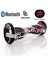 Elektrikli Kaykay Hoverboard Bluetooth Hoparlörlü 6.5 Inch Akıllı Dengeli - Grafiti Desenli 1