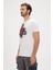 Fave Erkek Beyaz T-Shirt 24.01.07.054-C04 3