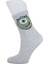 Look Socks Yeşil Uzaylı Canavar Göz Karakter Desenli Kolej Çorap 2