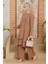 Zincirli Tunik Pantolon Takım - Camel 1