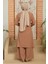 Zincirli Tunik Pantolon Takım - Camel 4