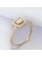 Rose Gold Pırlanta Baget Yüzük 4