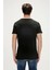 Pass Me 0 Yaka Erkek Tshirt - Siyah 4