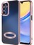 Galaxy A15 Kılıf Kamera Korumalı Logo Gösteren Omega Kapak Rose Gold 1