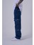 Erkek Cep Detaylı Baggy Jean Pantolon Blue 4