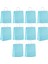 Büküm Saplı Kraft Kağıt Karton Hediyelik Çanta Poşet Torba - Mavi - 25X31 Cm. - 10 Adetlik 1 Paket 1