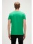 Pass Me 0 Yaka Erkek Tshirt - Yesil 4