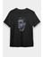 Alan Turing Tipografi Siyah Unisex Tişört T-Shirt 1