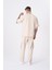 Erkek Machinist Dollar Basic Oversize Açık Bej Tişört 4