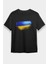 Ukrayna - Ukraine Siyah Unisex Tişört T-Shirt 1