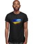 Ukrayna - Ukraine Siyah Unisex Tişört T-Shirt 3