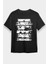 Kara Sevimli Koyun Siyah Unisex Tişört T-Shirt 1