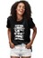Kara Sevimli Koyun Siyah Unisex Tişört T-Shirt 2