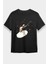 Bale Siyah Unisex Tişört T-Shirt 1