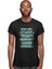 Palyaço Nemo Balığı Siyah Unisex Tişört T-Shirt 3