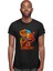 Cadılar Bayramı-Halloween Siyah Unisex Tişört T-Shirt 3