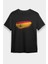 Ispanya - Spain Siyah Unisex Tişört T-Shirt 1