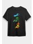 Triathlon Siyah Unisex Tişört T-Shirt 1