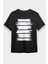 Balina Pullu Balık Pulu Siyah Unisex Tişört T-Shirt 1