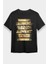 Sultan Papağanı Siyah Unisex Tişört T-Shirt 1