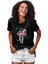 Pelikan Can Simidi ve Astronot Siyah Unisex Tişört T-Shirt 2