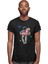 Pelikan Can Simidi ve Astronot Siyah Unisex Tişört T-Shirt 3