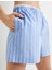 Mini Şort Cepli Beli Çift Lastik Detaylı 5