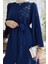 Rina Tunik Pantolon Takım - Indigo 5
