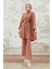 Rina Tunik Pantolon Takım - Camel 1