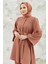 Rina Tunik Pantolon Takım - Camel 3
