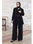 Linda Ceket Pantolon Takım - Siyah 1