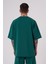 Erkek Machinist Dollar Basic Oversize Petrol Yeşili Tişört 2