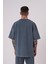 Erkek Luxury Yıkamalı Basic Oversize Ghost Tişört 2