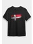 Danimarka - Denmark Siyah Unisex Tişört T-Shirt 1