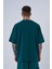 Erkek Mac Blanket Oversize Petrol Yeşili Tişört 2