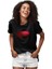 Fas - Morocco Siyah Unisex Tişört T-Shirt 2