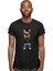 Rap Hip Hop Buldog Siyah Unisex Tişört T-Shirt 3