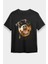 Sevimli Dostum Rottweiler Siyah Unisex Tişört T-Shirt 1