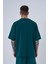 Erkek Mac Blanket Oversize Petrol Yeşili Tişört 2