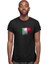 Italya - Italy Siyah Unisex Tişört T-Shirt 3