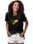 Kongo - Republic Congo Siyah Unisex Tişört T-Shirt 2