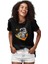 Dj Astronot Siyah Unisex Tişört T-Shirt 2