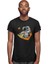 Dj Astronot Siyah Unisex Tişört T-Shirt 3