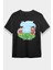23 Nisan Ulusal Egemenlik ve Çocuk Bayramı Siyah Unisex Tişört T-Shirt 1
