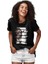 Zebra Siyah Unisex Tişört T-Shirt 2