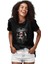 Meksikalı Kurukafa Siyah Unisex Tişört T-Shirt 2
