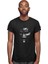 Samuray Maskesi Siyah Unisex Tişört T-Shirt 3