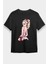 Pembe Elbise Fashion Moda Siyah Unisex Tişört T-Shirt 1